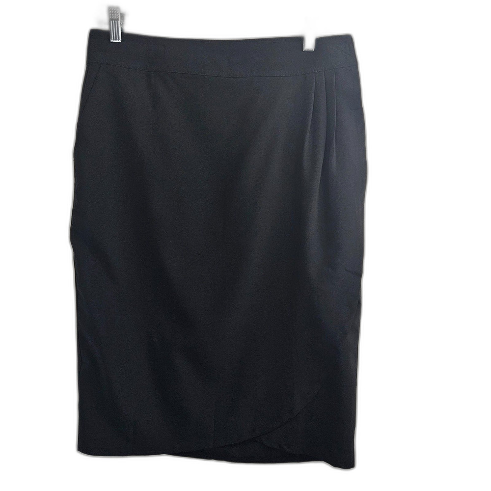 Hawaiian Rip Skirt Sz Medium Black Knee Legnth Wrap Skirt Swim Cover